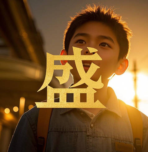 陽光大氣的盛姓男孩名字